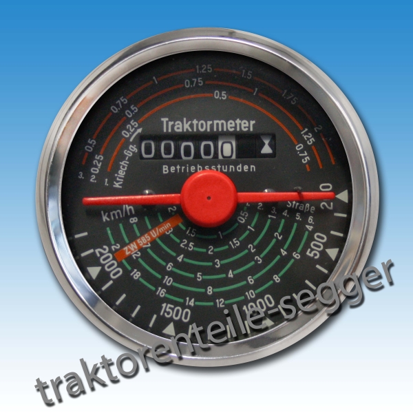 Traktormeter Fendt, Farmer 1D, 1E, 1Z, FL 131 505